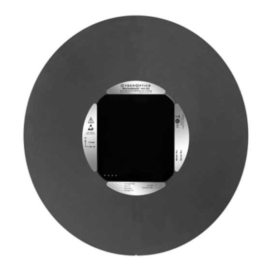 CyberOptics AVLS3 Quick Start Manual