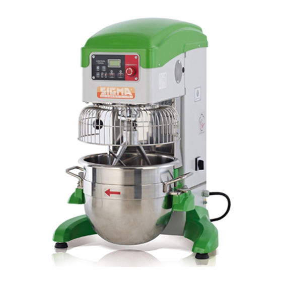 Sigma CHEF 10 Use And Maintenance Instruction Manual