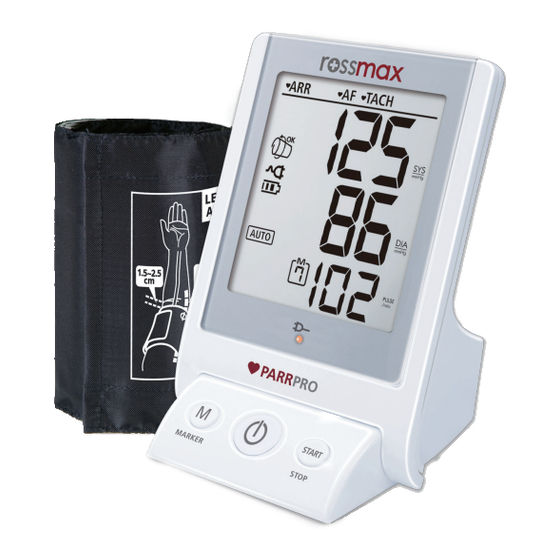 Rossmax AC1000f Manual