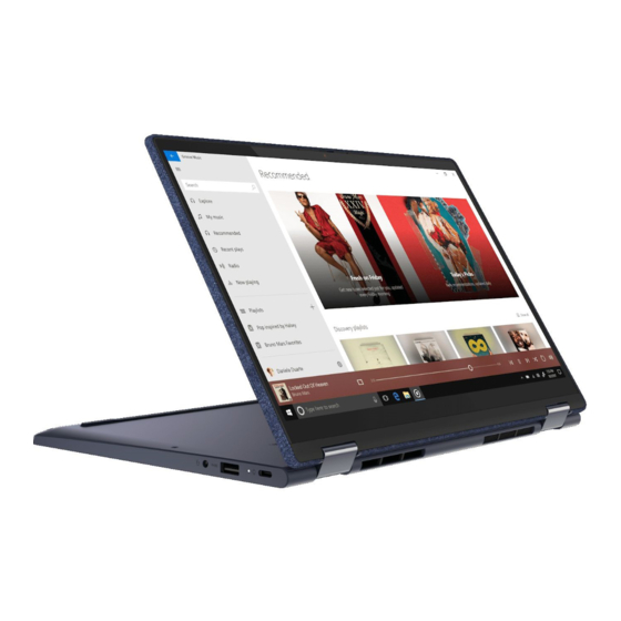 User Manuals: Lenovo Yoga 6 13ARE05 Convertible Laptop