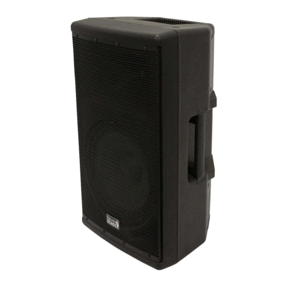 User Manuals: ITALIAN STAGE IS X212AUB Active Speaker