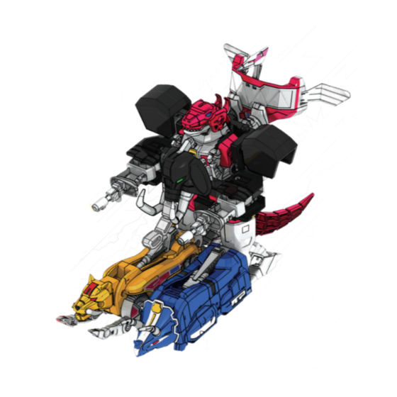 Hasbro Power Rangers Mighty Morphin Mastodon Dinozord Manual