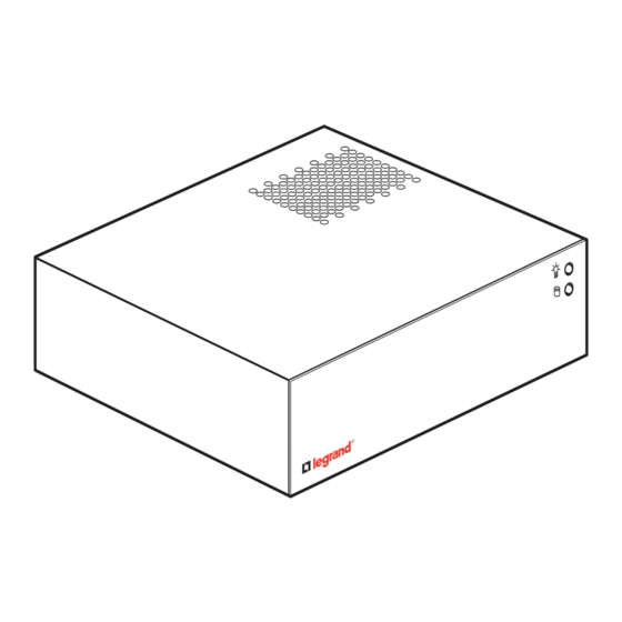 LEGRAND Mosaic 335 25 Quick Start Manual