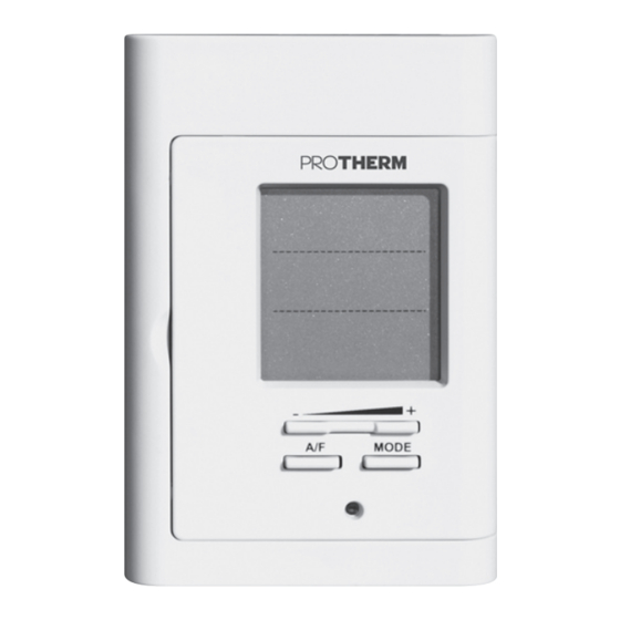 Protherm PTCP User Manual