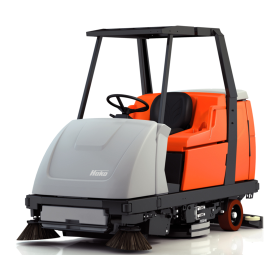 HAKO Scrubmaster B310 R CL/TB 1020 Instruction Manual
