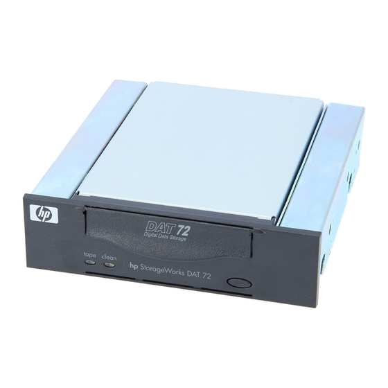 Tandberg Data DAT160 Quick Start Manual