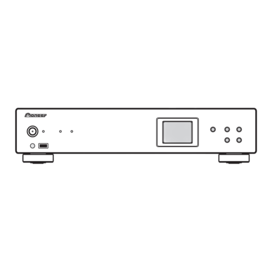 User Manuals: Pioneer SX-20-k/-s Stereo Receiver