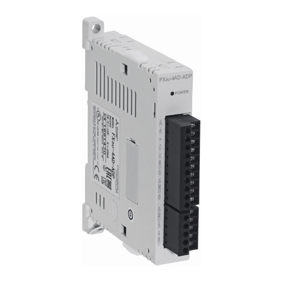 Mitsubishi Electric FX3U-232ADP User Manual