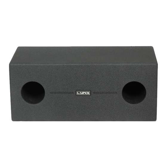 Lynx Ionic Series User Manual