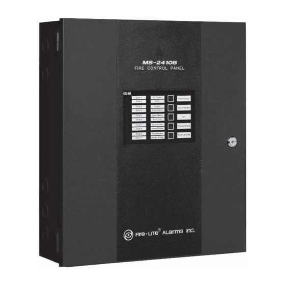 Fire-Lite Alarms MicroScan-2410B Quick Start Manual