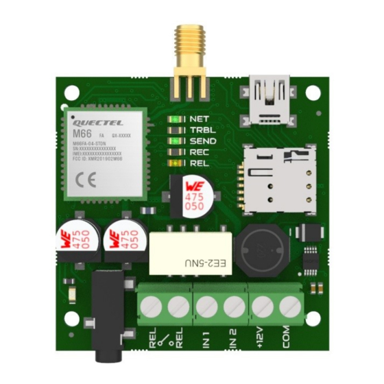 SECURECOM SS21-GSM M2 Quick Start Manual