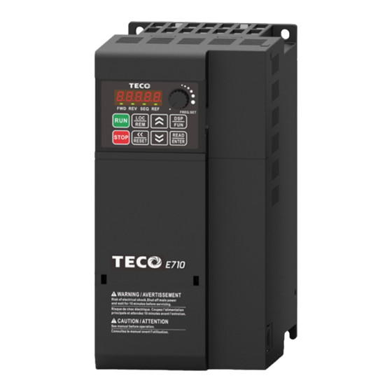 TECO E710 Series Manual