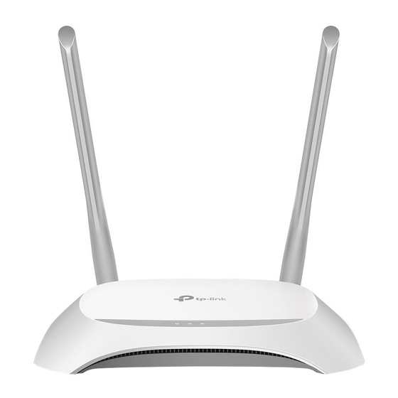 TP-Link TL-WR840N User Manual