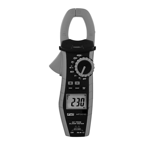 HT Instruments HT3010 User Manual