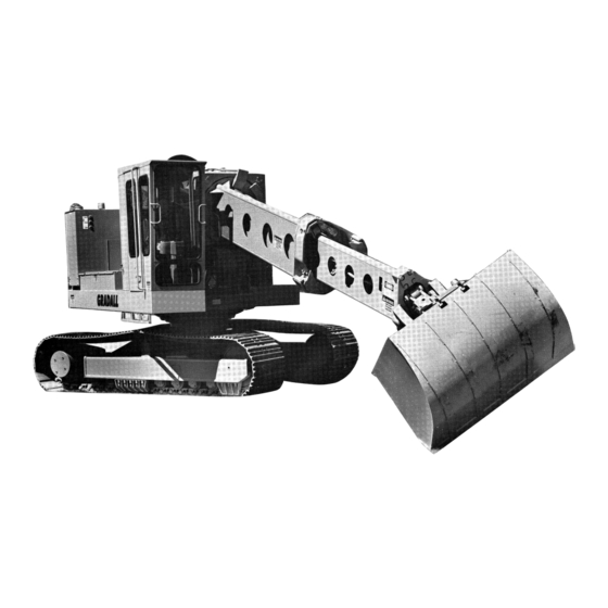 Gradall G-550C Operation And Maintenance Manual