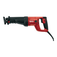 HILTI WSR 1000 Operating Instructions Manual