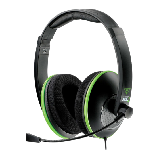 Turtle Beach Ear Force XL1 Quick Start Manual