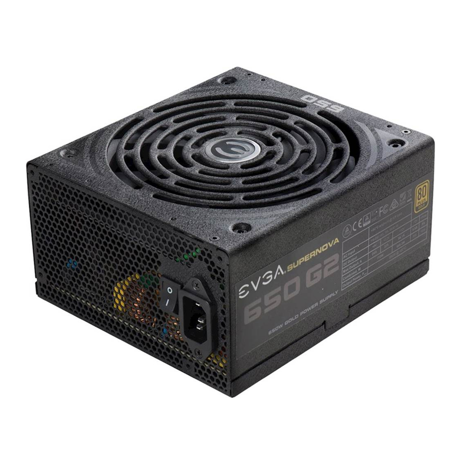 EVGA 650W GOLD User Manual