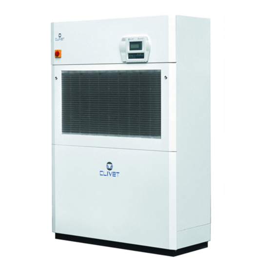 CLIVET MR-DX 17 Installation, Operation And Maintenance Manual