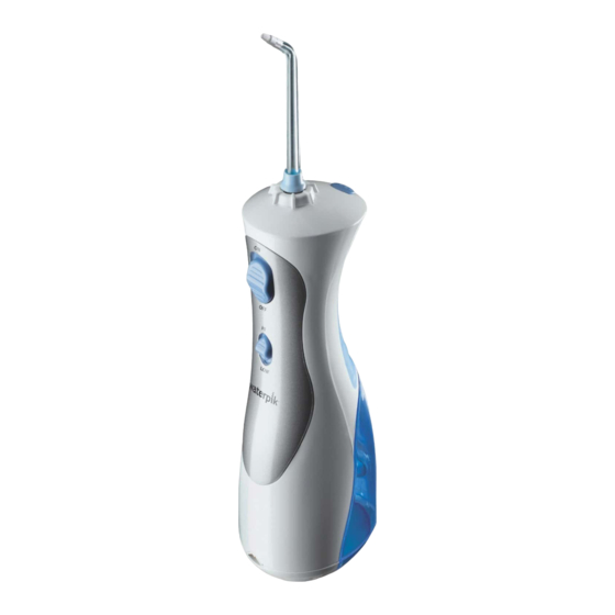 Waterpik Water Flosser WP-450 Quick Start Manual