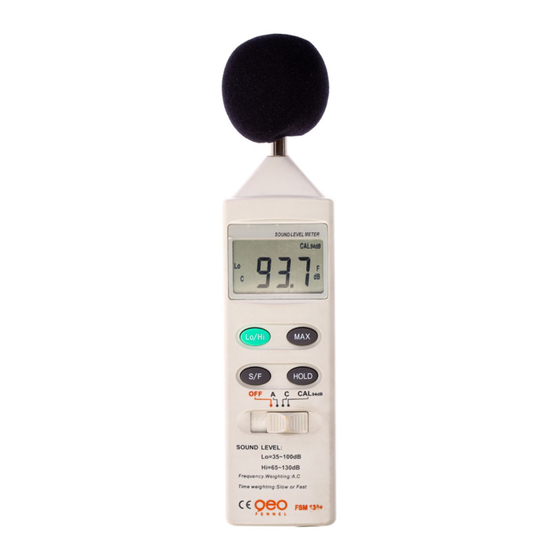 geo-FENNEL FSM 130+ User Manual