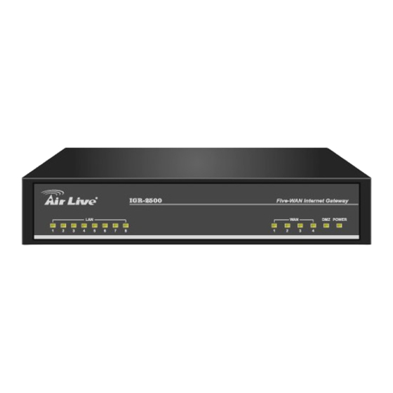 Ovislink AirLive IGR-1500 Manual