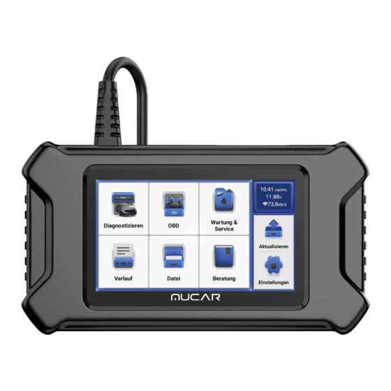 MUCAR CS4 Quick Start Manual