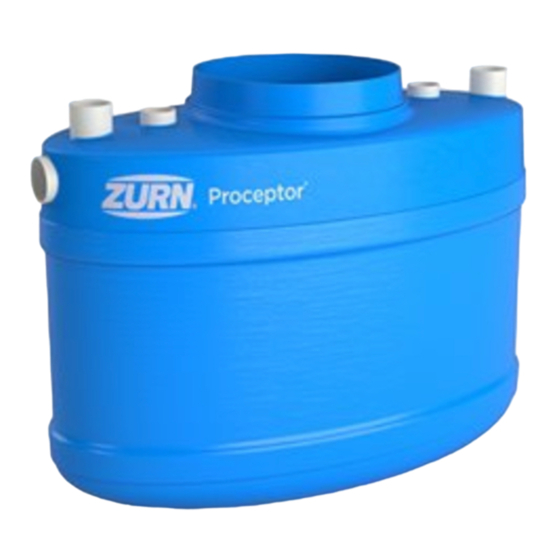 ZURN Proceptor GMC 50 Owner's Manual