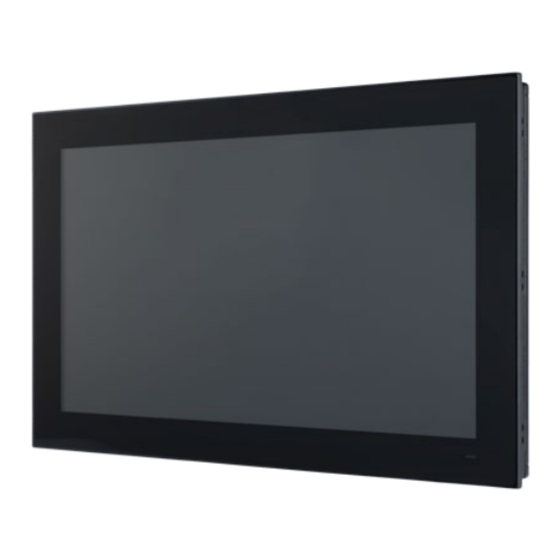Advantech PPC-310-RJ60A Startup Manual