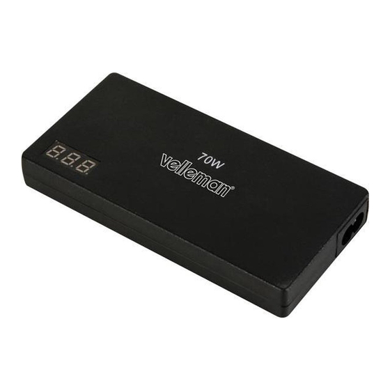 Velleman PSSE23 User Manual