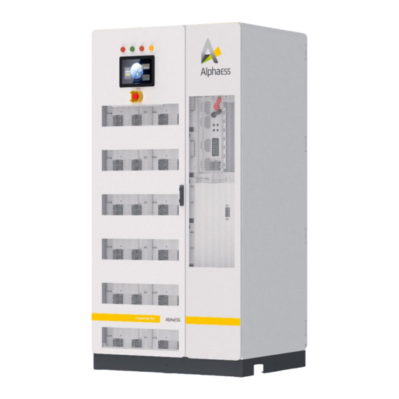 AlphaESS STORION-H30 Installation Manual
