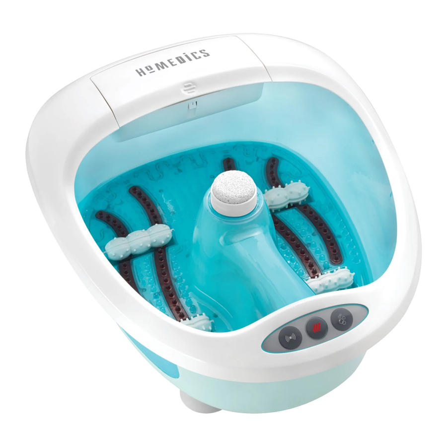 Homedics FB-600 Manual
