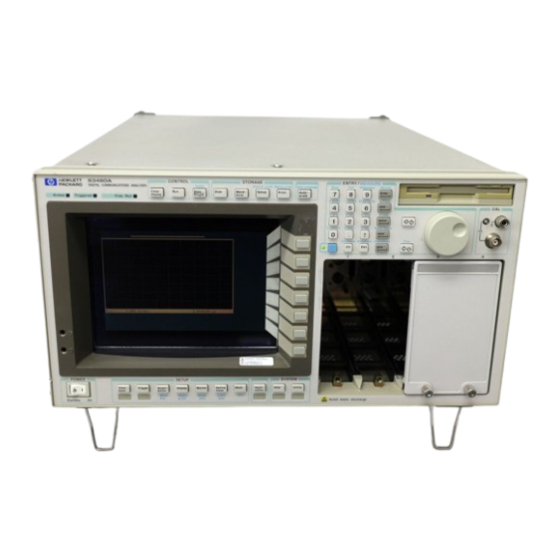 HP 83480A User Manual