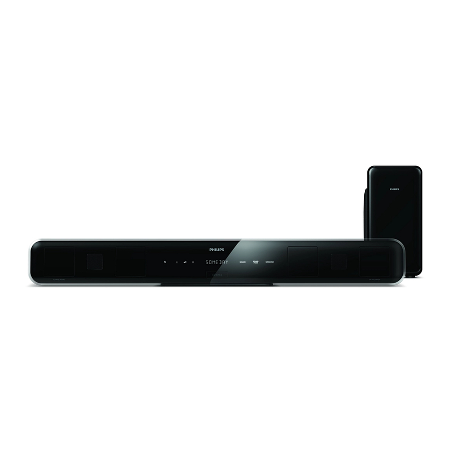 Philips HTS5110 Specifications