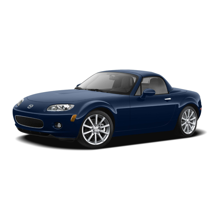 Mazda MX-5 Workshop Manual Supplement