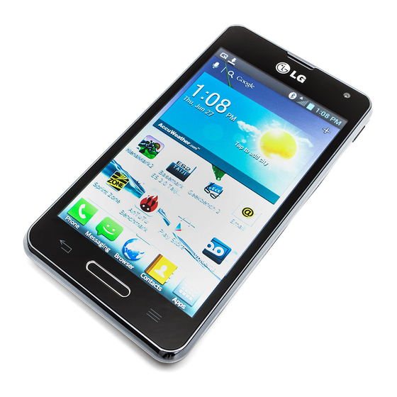 LG Optimus F3 Quick Start Manual