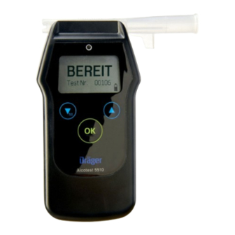 Dräger Alcotest 5510 Instructions For Use Manual
