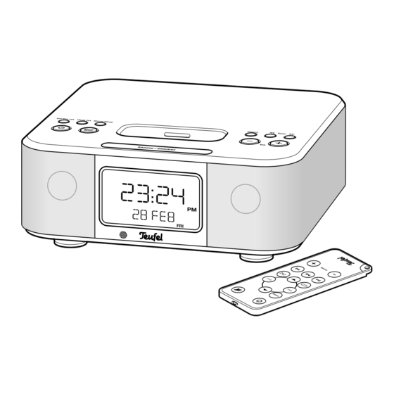Teufel iTeufel Clock v3 Technical Description And Operating Instructions
