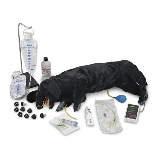 Nasco Life/form LF01155U Advanced Sanitary CPR Dog Instruction Manual