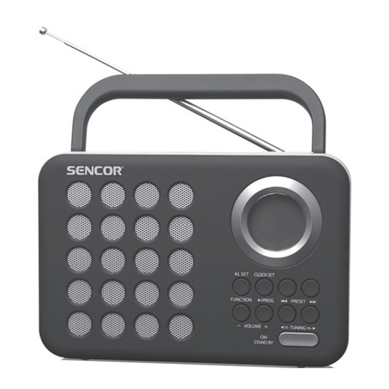 Sencor SRD 220 Instruction Manual