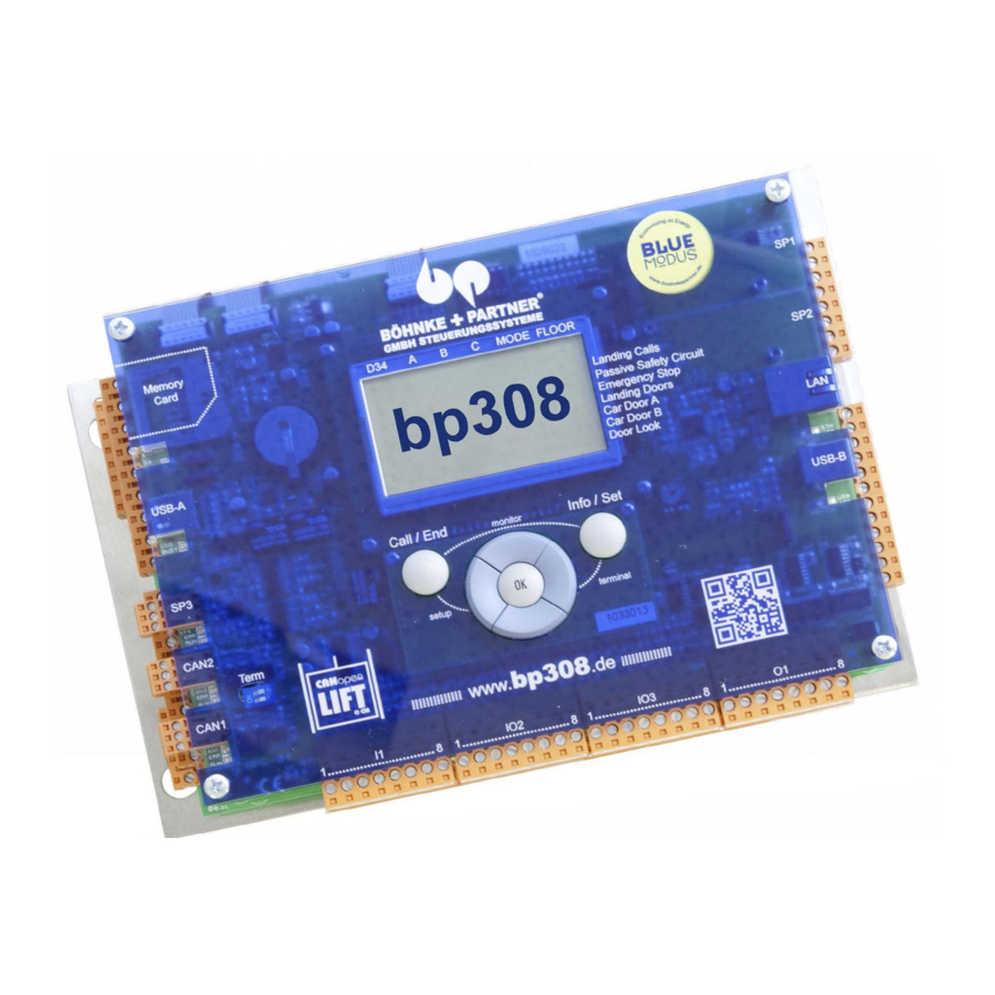 schmersal bp308 Installation Manual