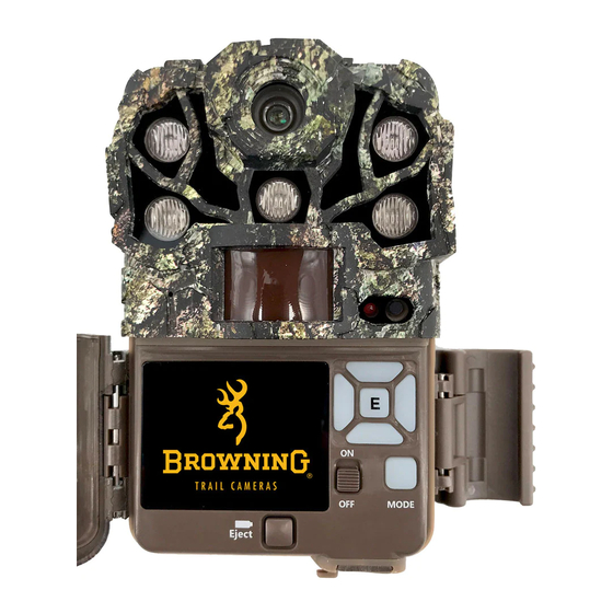 Browning Recon Force Elite HP5 BTC-7E-HP5 Manuals