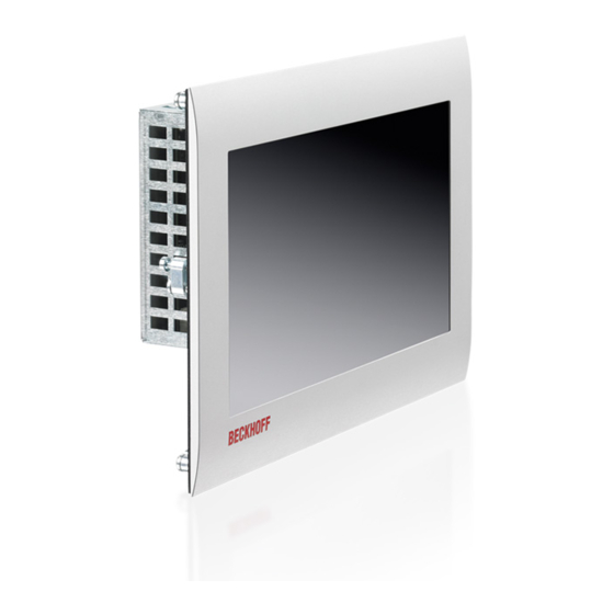 Beckhoff CP6900-0001-0000 Installation And Operating Instructions Manual