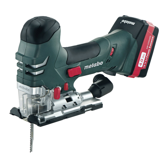 Metabo STA 18 LTX 140 Original Instructions Manual