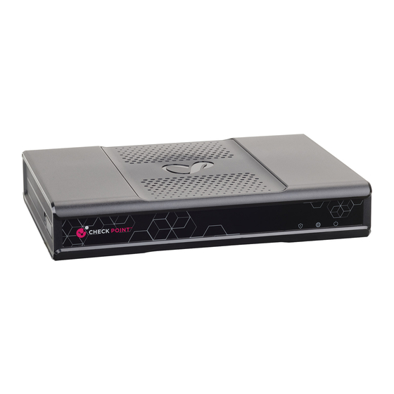 Check Point QUANTUM SPARK 1535 Getting Started Manual