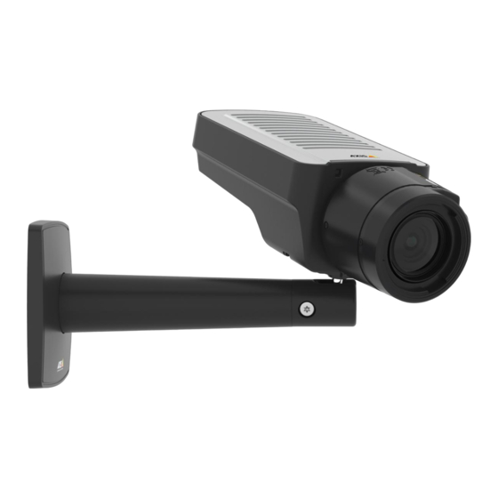 Axis Q1615 Installation Manual