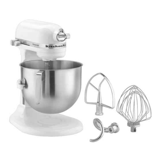 KitchenAid NSF Certified Commercial Series Instructions Manual
