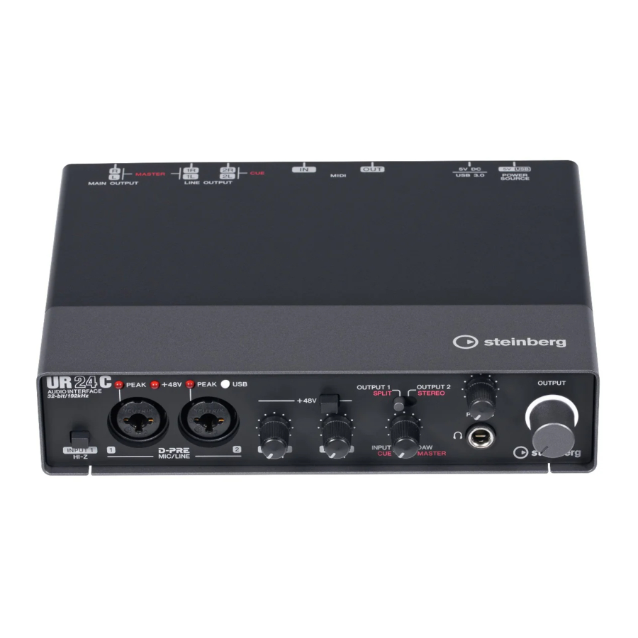Steinberg UR24C Manual