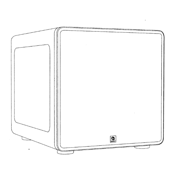 Boston RPS 1000 Owner's Manual