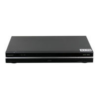Sony RDR-HX1080 Service Manual